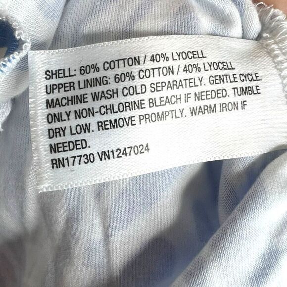 NEW Diane Von Furstenburg x Target Sea Twig Blue and White Tube Top XL - Picture 7 of 12